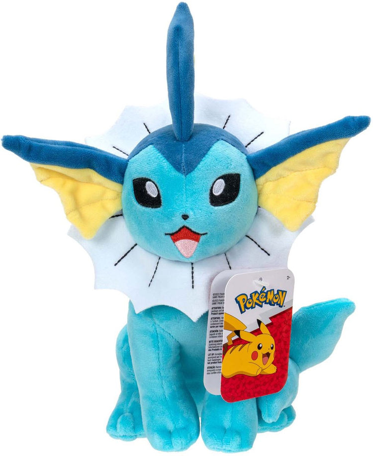 Jazwares Pokémon Kuscheltier Plüsch Vaporeon – 20 cm