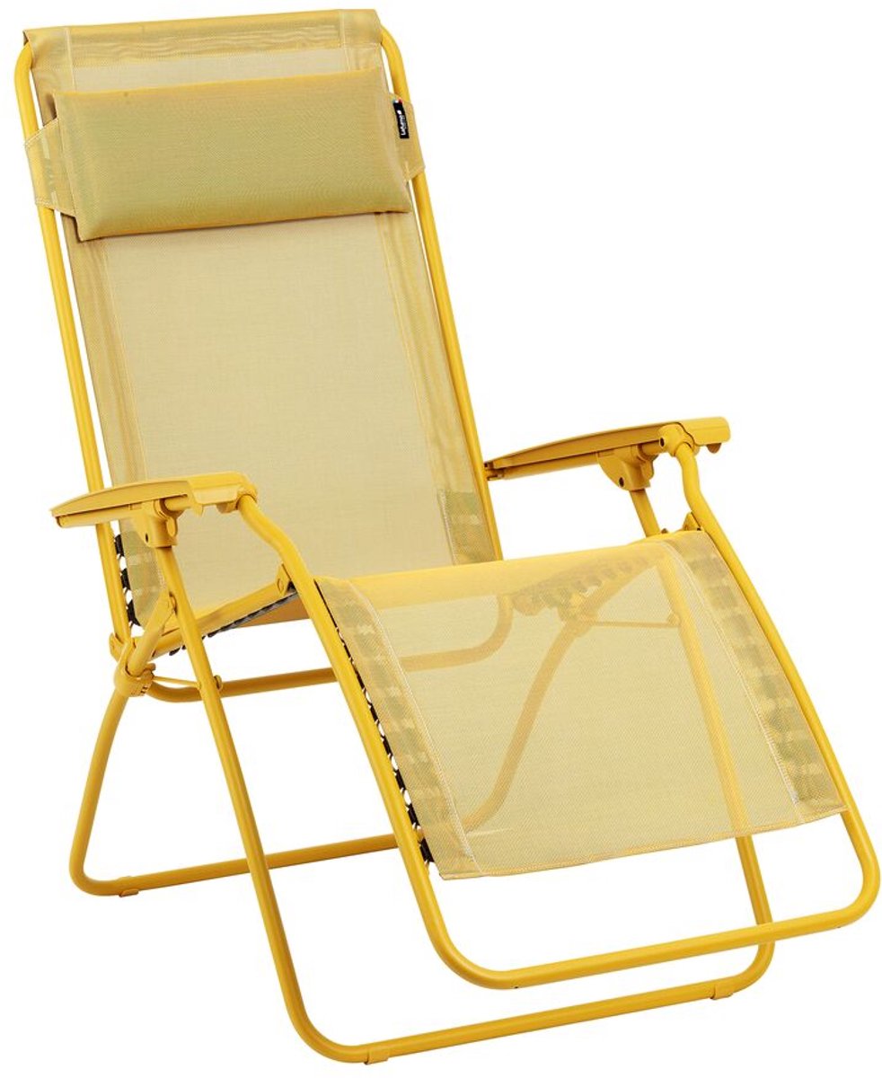 Lafuma R Clip – Relaxsessel – verstellbar – faltbar – Schwerelosigkeit – Farbblock – Miel