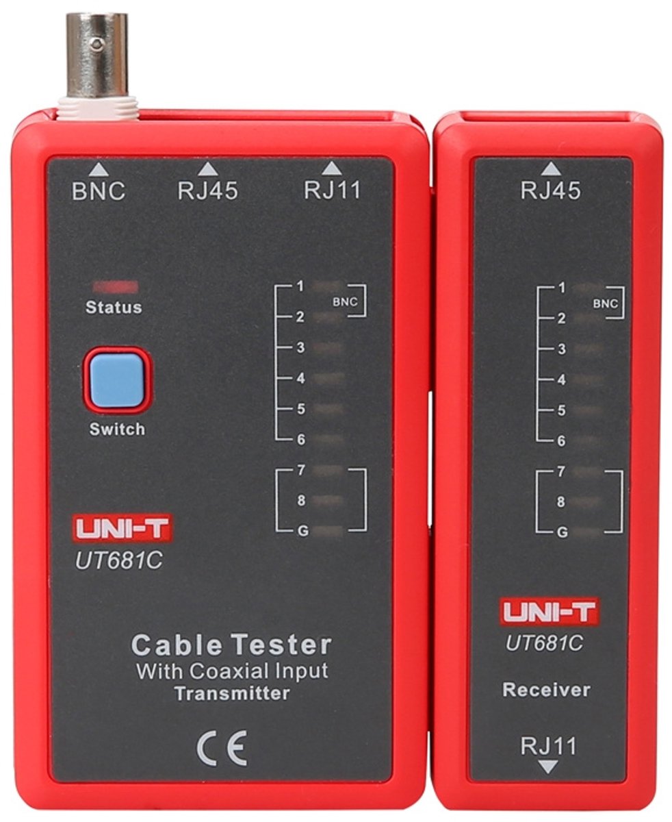 Uni-t UT681c – LAN-Kabeltester Netzwerkkabeltester