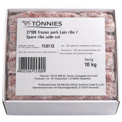 Tönnies Spareribs Rohkost Premium (10 kg)