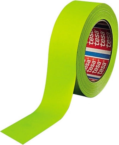 Tesa - 04671-00050-10 Textilband Band 4671 neongelb (L x B) 25 m x 19 mm 1 Stück
