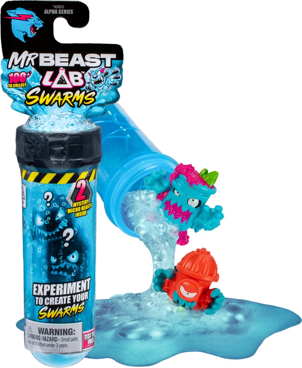 MrBeast Lab Biomites spielen Figuren, 2-Pack