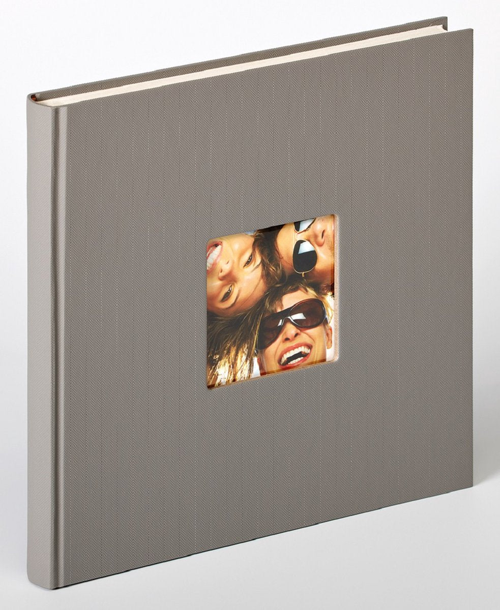 Walther fa-205-x fun - Designalbum - Größe 26 x 25 cm - Grau