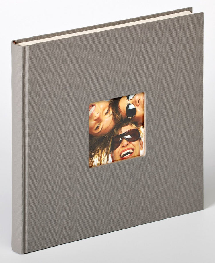 Walther fa-205-x fun - Designalbum - Größe 26 x 25 cm - Grau