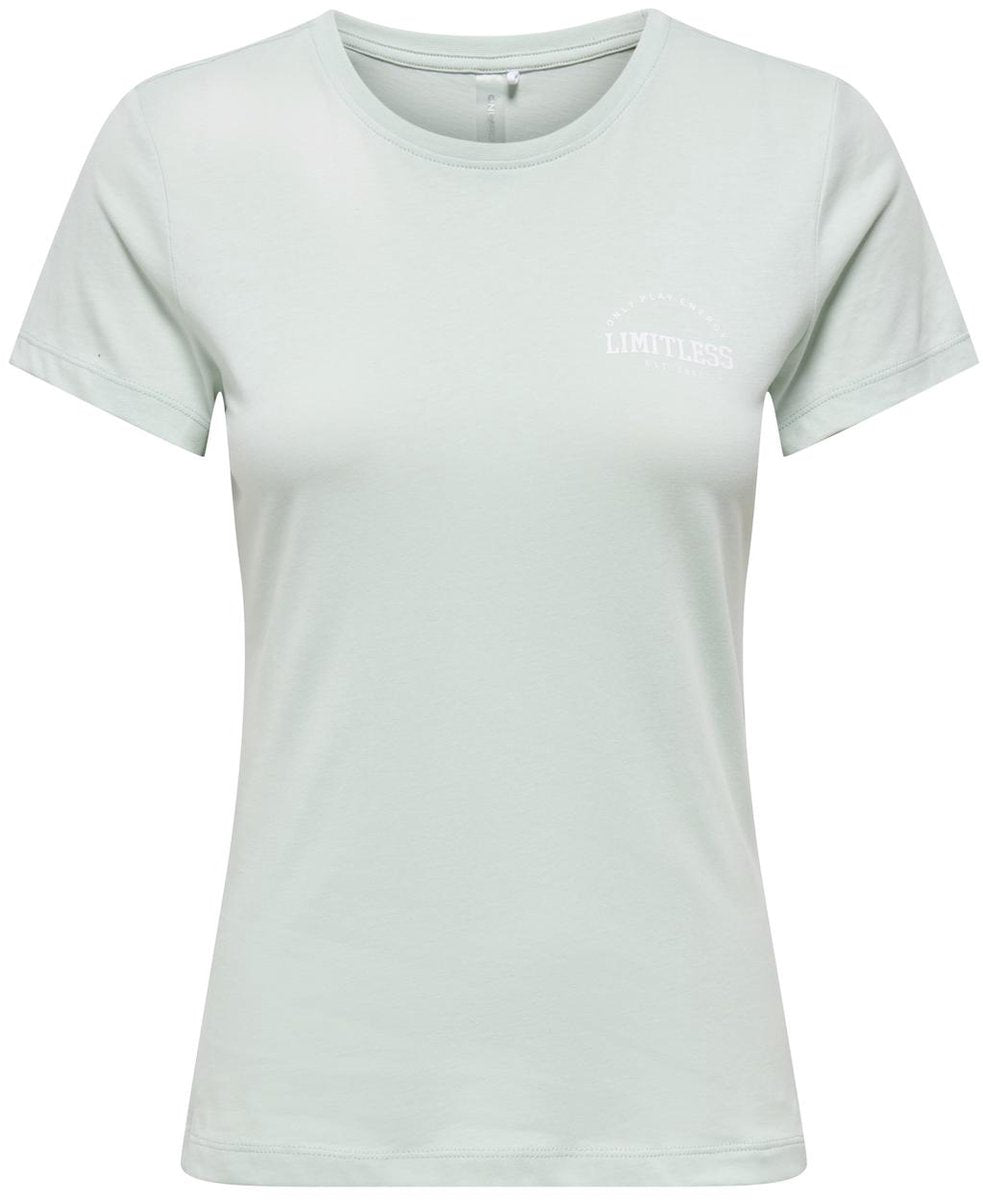 Only Play Cava Life Damen-Fitness-T-Shirt 15370927-Surf – Farbe Grün – Größe XS