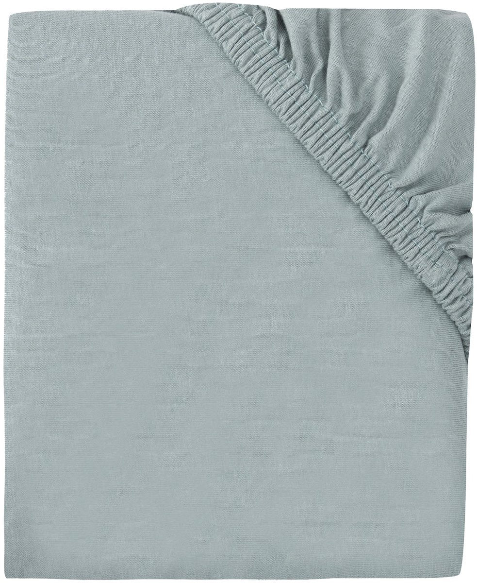 Jollein Spannbettlaken – Jersey – 40 50 x 80 90 cm – Seegrün