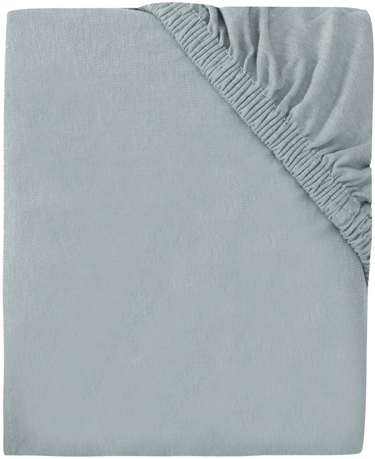Jollein Spannbettlaken – Jersey – 40 50 x 80 90 cm – Seegrün