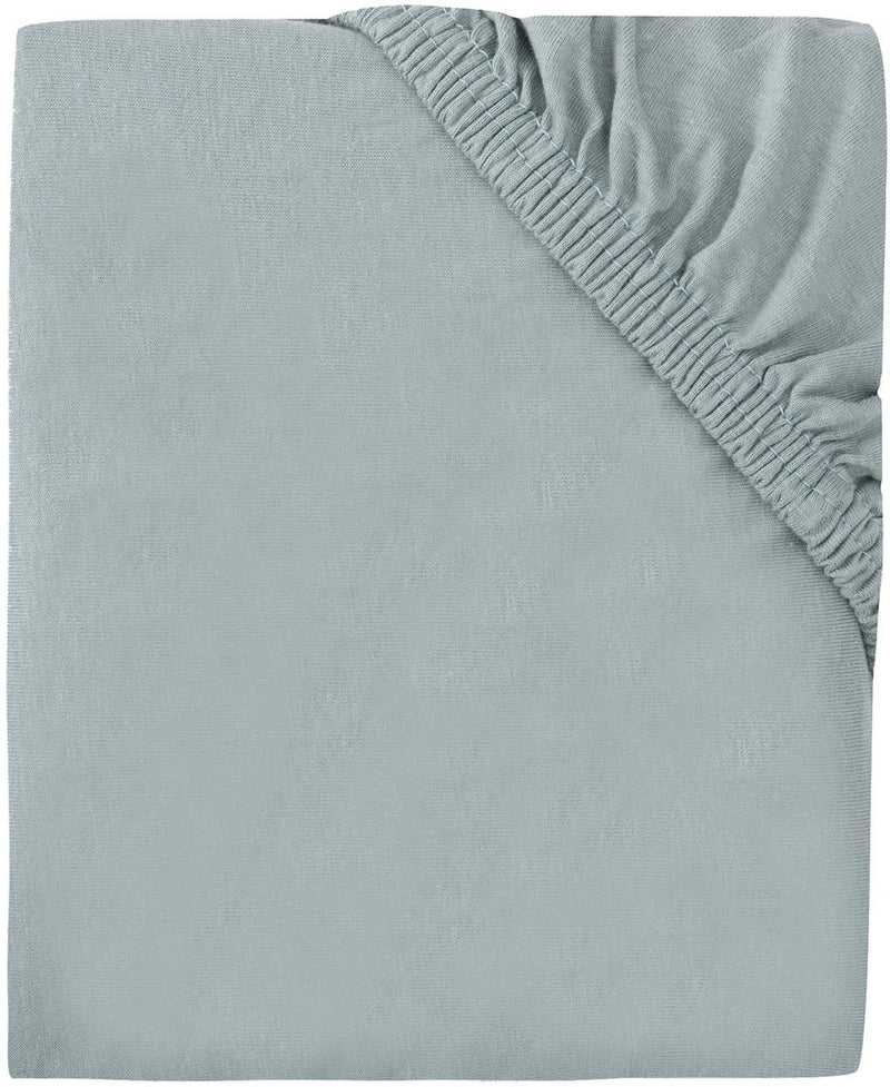 Jollein Spannbettlaken – Jersey – 40 50 x 80 90 cm – Seegrün