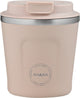 Aya ida aya ida - cup2go - Kaffeetasse - Coffee to go - Reisebecher - zum Mitnehmen - 240ml - cremebeige neu