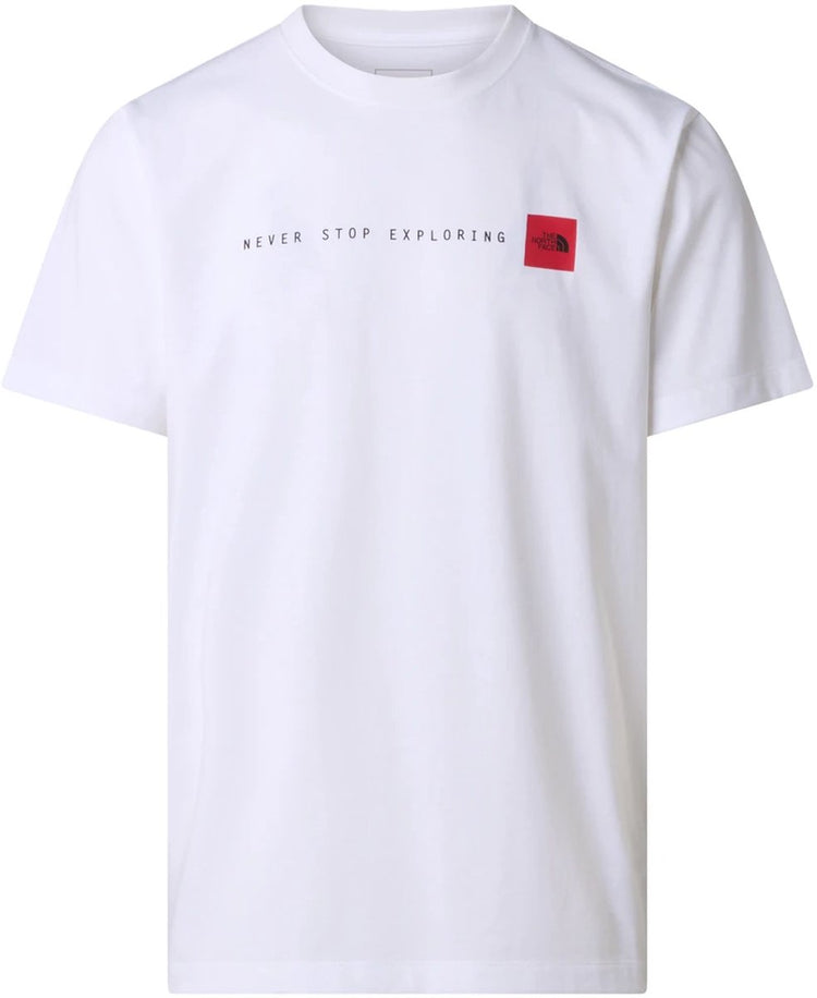 The North Face M NSE REG SS Tee-Graphic Herren-Outdoor-Shirt – TNF White