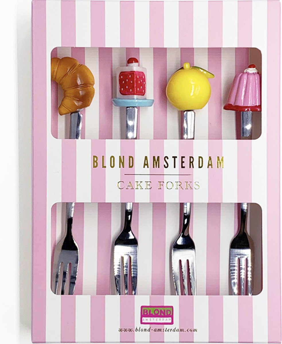 Blondes Amsterdam, ein kurzes Gespräch: Gabeln, 4er-Set