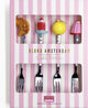 Blondes Amsterdam, ein kurzes Gespräch: Gabeln, 4er-Set