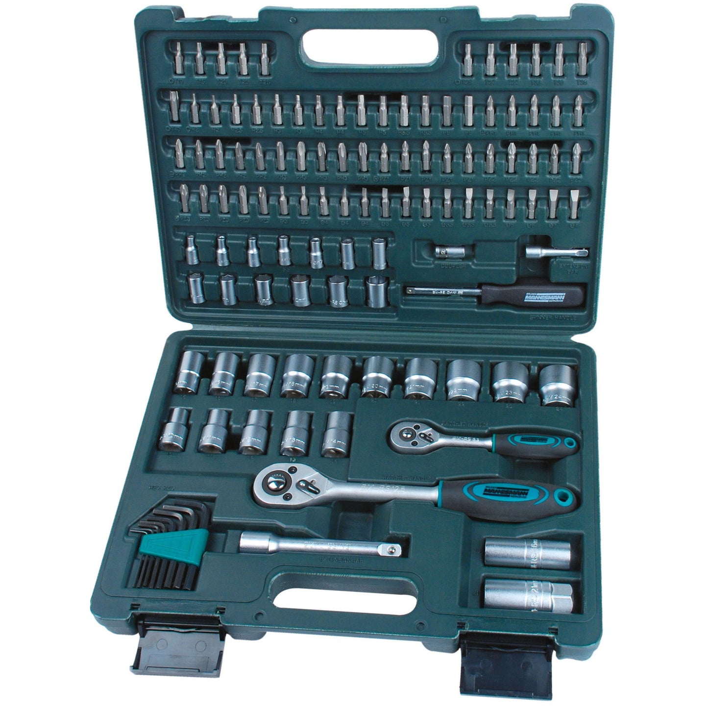 Brüder Mannesmann Steckdosendose 115 Teile 1 4+1 2 (Hobby) - 98415