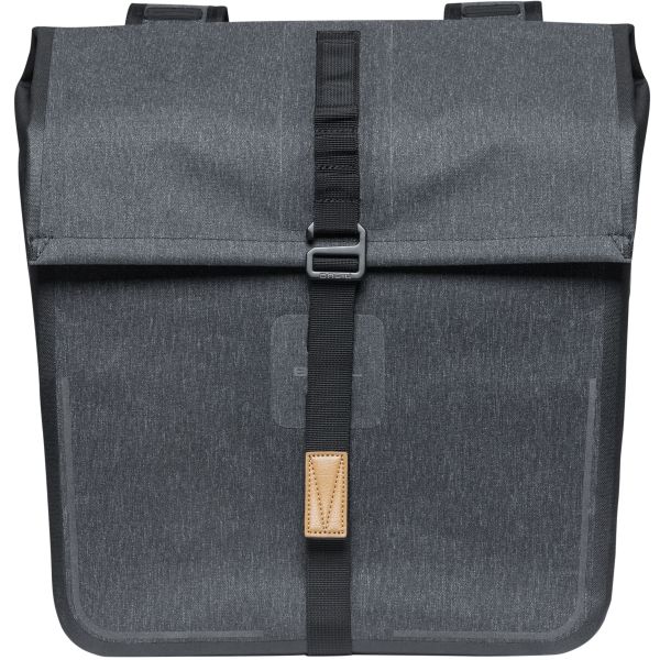 Basil Urban Dry Doppel-Fahrradtasche - Grau, 50L