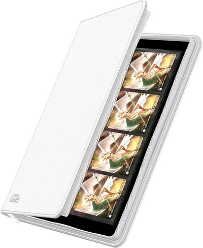 Ultimate Guard Zipfolio 320 Xenoskin mit 16 Taschen – Weiß