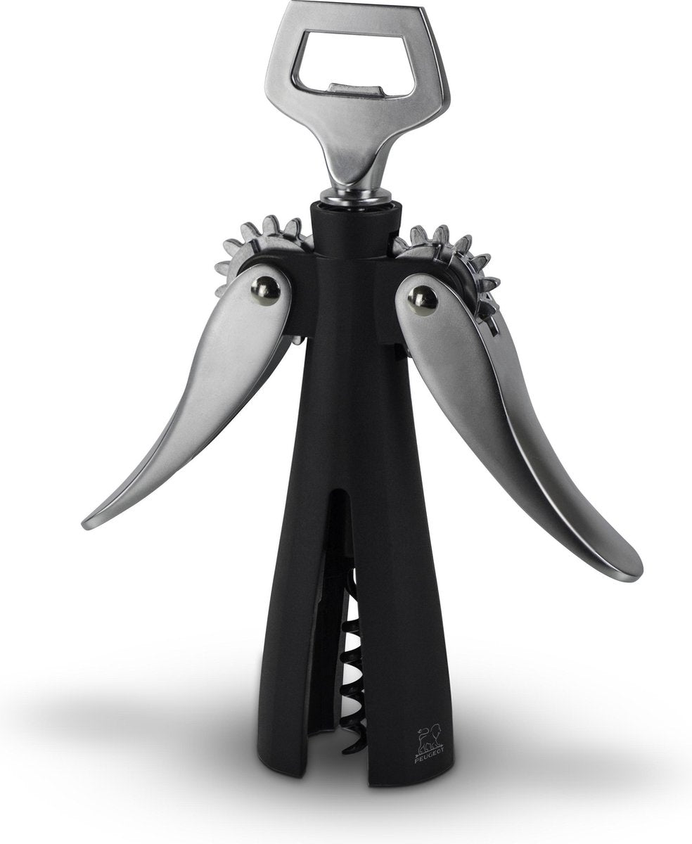 Peugeot Souverain Korkenzieher 20 cm – Schwarz – Doppelhebel