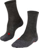 Falke TK2 Sensitive Anti-Blister Wandersocken aus dickem Woll-Funktionsmaterial Damen Grau – Größe 41-42