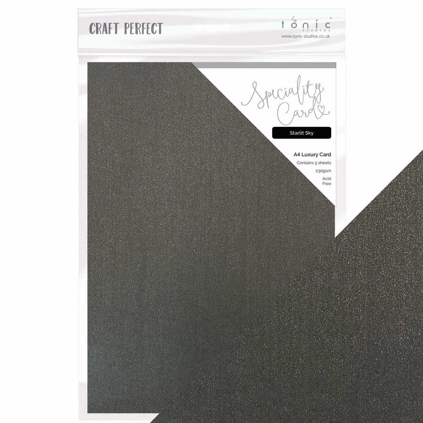 Craft Perfect von Tonic Studios Craft Perfect • Weihnachtszauber-Spezialitätskarte, Sternenhimmel
