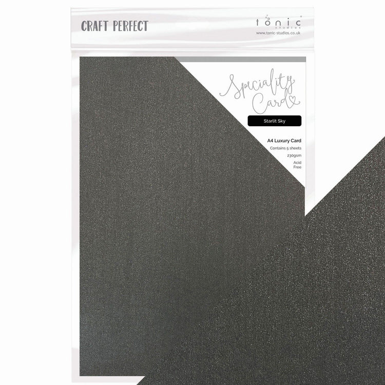 Craft Perfect von Tonic Studios Craft Perfect • Weihnachtszauber-Spezialitätskarte, Sternenhimmel