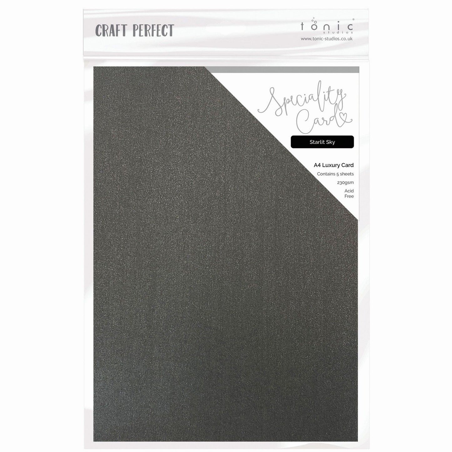 Craft Perfect von Tonic Studios Craft Perfect • Weihnachtszauber-Spezialitätskarte, Sternenhimmel