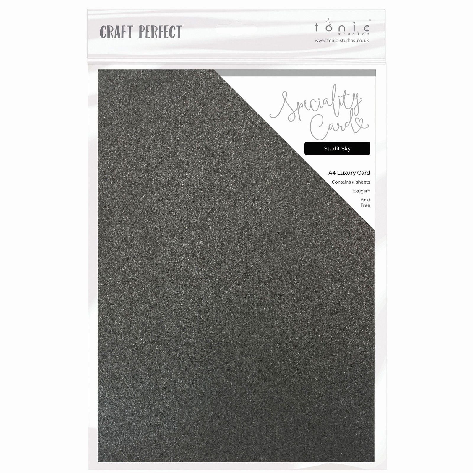 Craft Perfect von Tonic Studios Craft Perfect • Weihnachtszauber-Spezialitätskarte, Sternenhimmel