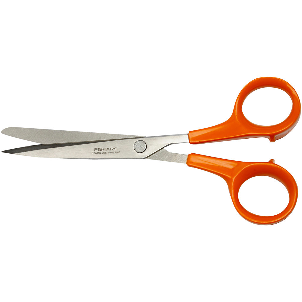 Fiskars klassische Universalschere, L: 17 cm, 1 Stück