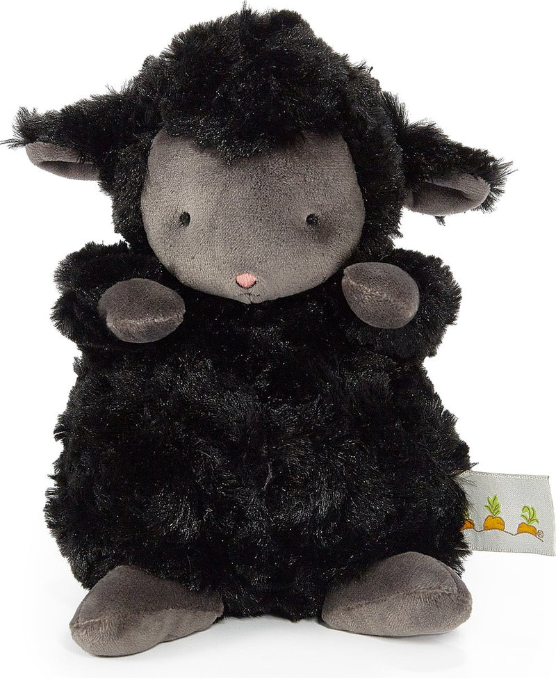 Bunnies by the Bay Kiddo das Lamm Kuscheltier – Stofftier – gestickte Details – Lamm – 18 cm – schwarz