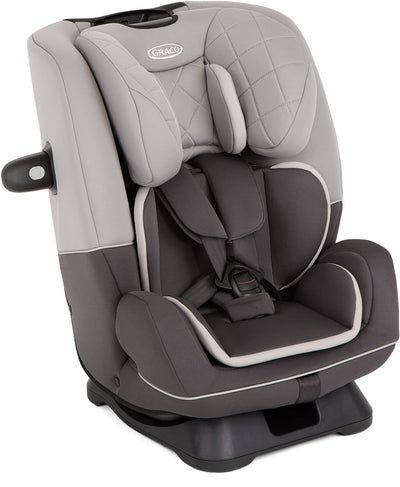 Graco Slimfit R129 – Eisen – 2-in-1 rückwärtsgerichteter Autositz – von 40 bis 145 cm (von der Geburt bis ca. 12 Jahre)