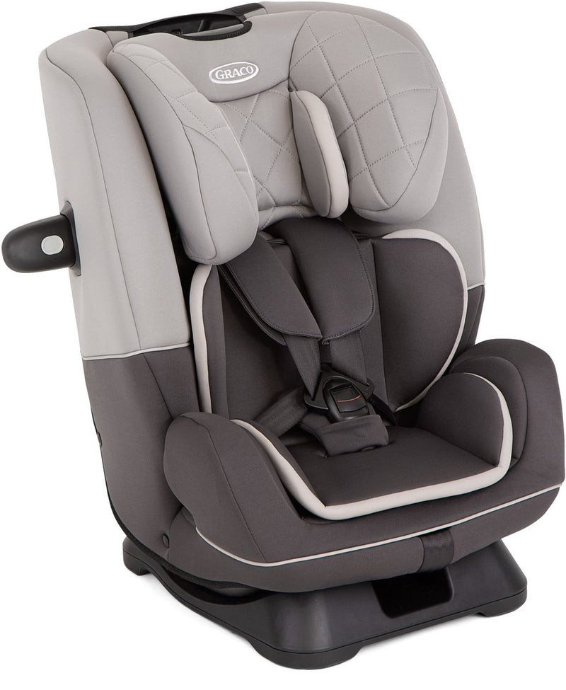 Graco Slimfit R129 – Eisen – 2-in-1 rückwärtsgerichteter Autositz – von 40 bis 145 cm (von der Geburt bis ca. 12 Jahre)