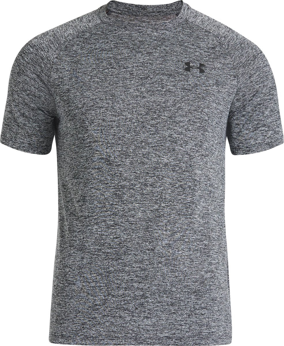 Under Armour UA Tech 2.0 SS Tee-BLK Herren-Sportshirt – Schwarz