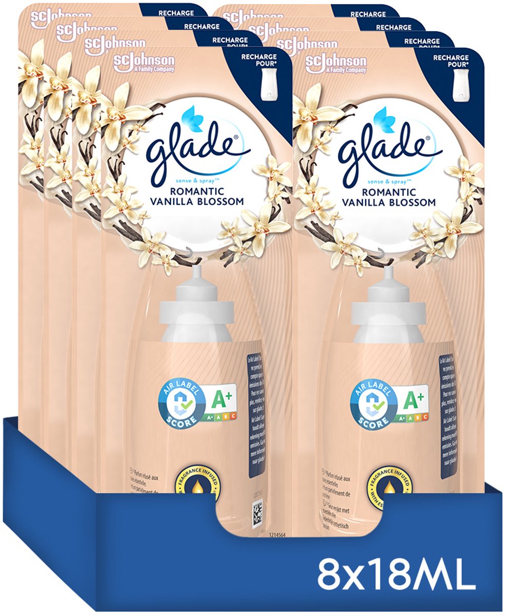 Glade Sense Spray Nachfüllung romantische Vanilleblüten