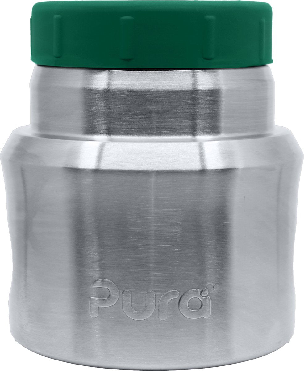 Pura Lunch-Isolierglas – Isolierglas – plastikfrei, BPA-frei – klein 275 ml – hält Lebensmittel warm oder kalt – langlebig und geeignet für Mittagessen, Picknick und Reisen