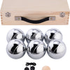 Luxus Jeu de Boules in Holzkist spielt
