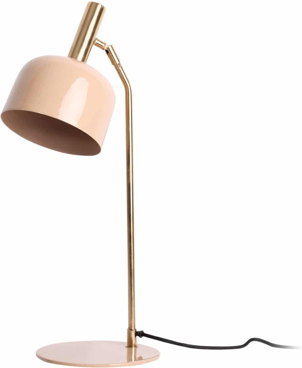 Leitmotiv Tischlampe smart - braun - 23x19,5x56cm - skandinavisch