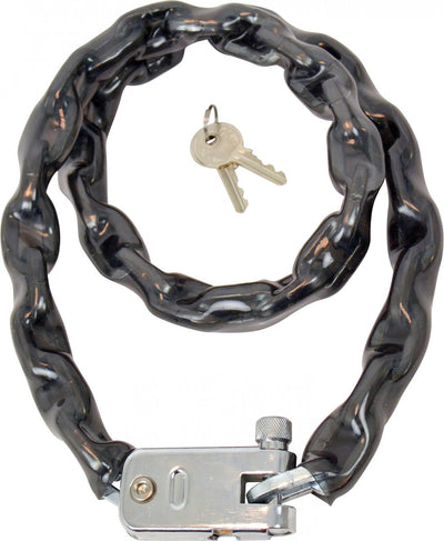 Dresco 2.0 1052257 - Kettenschloss 105cmx5,5x5,5mm 2 Schlüssel | 3 Stück