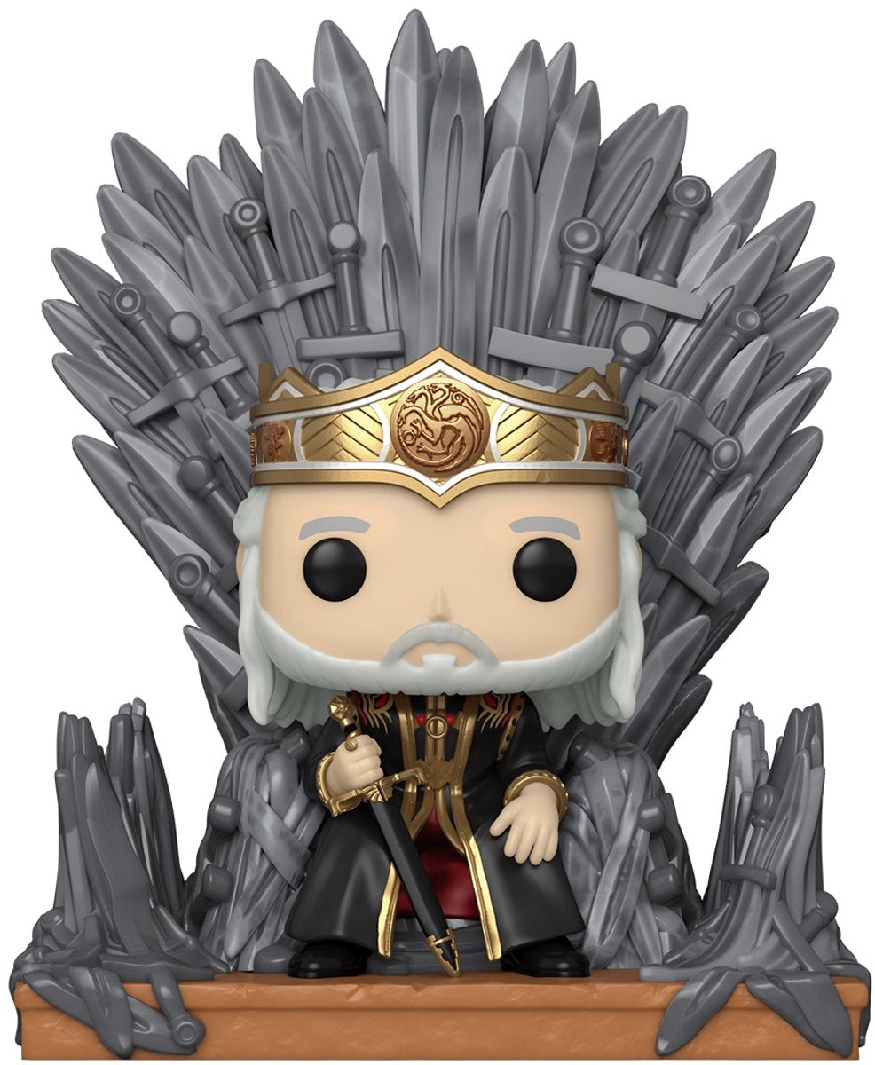 Funko Pop Deluxe: House of the Dragon – Viserys on Throne – Pop #12