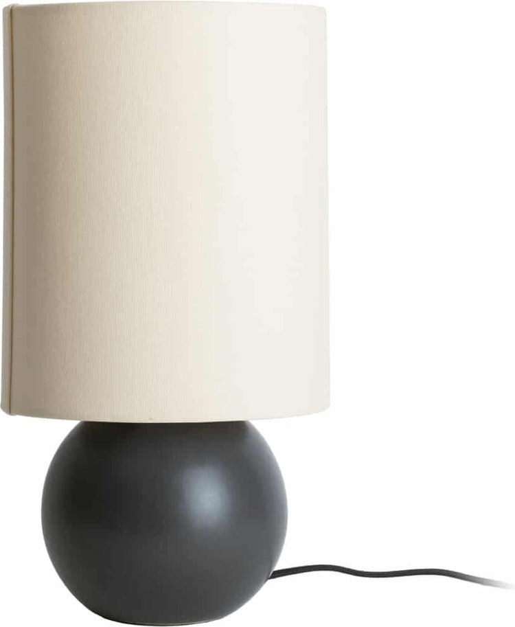 Leitmotiv Tischleuchte Alma Ball - Schwarz - ø16cm - skandinavisch