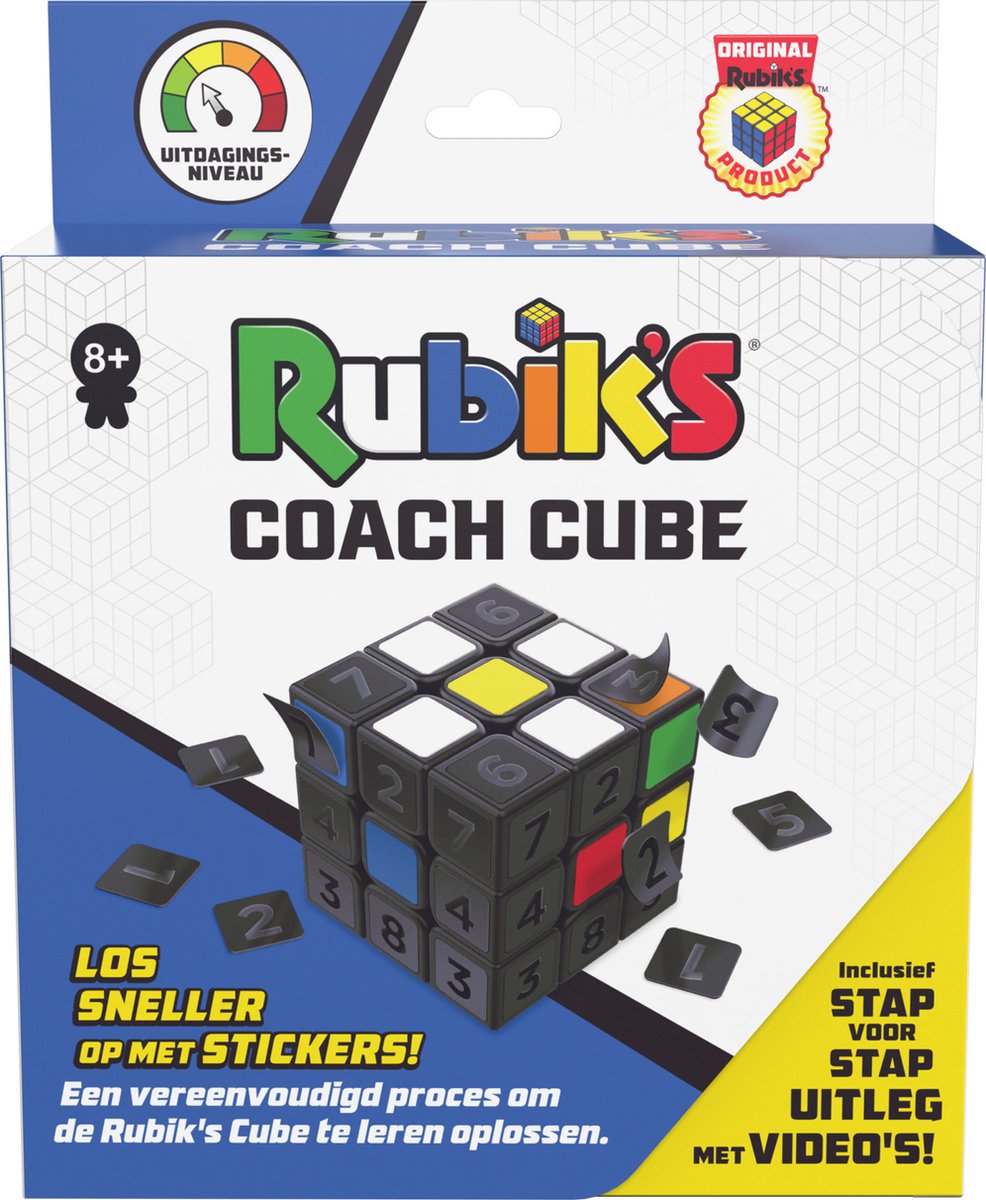 Spinmaster Rubik's Cube Coach - Denken Sie an Spiel