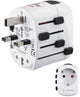 Hama Skross von Travel Plug – World Travel Pro – EUR (Typ E, F) zu World – Weiß