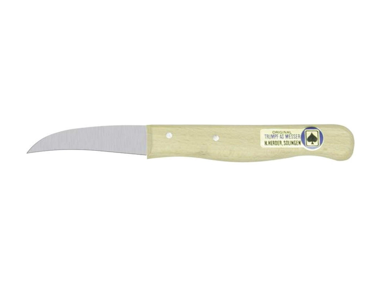 Herder h.h Gemüsemesser gebogen Edelstahl 10-tlg