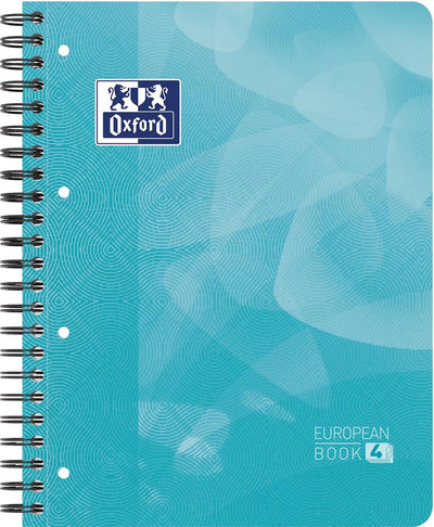Oxford-Projektbuch – A4+ – 4-Loch – Linie – 120 Blatt – Aqua