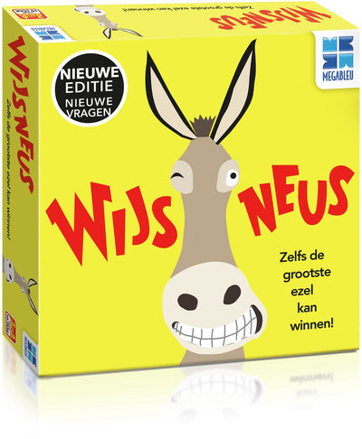Megableu Schlaumeier – das lustige Quizspiel für die ganze Familie – Brettspiel ab 12 Jahren – 2-6 Spieler – Partyspiel mit Tipps