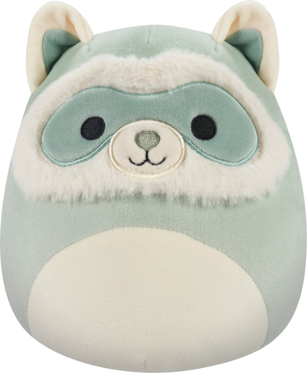 Squishmallows – Hemkey – Salbei-Frettchen, 19 cm Plüsch