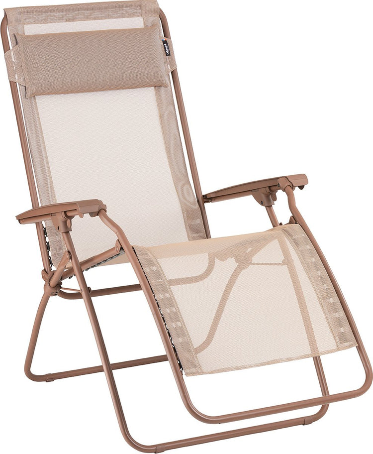 Lafuma R Clip – Relaxsessel – verstellbar – faltbar – Schwerelosigkeit – Farbblock – Canyon