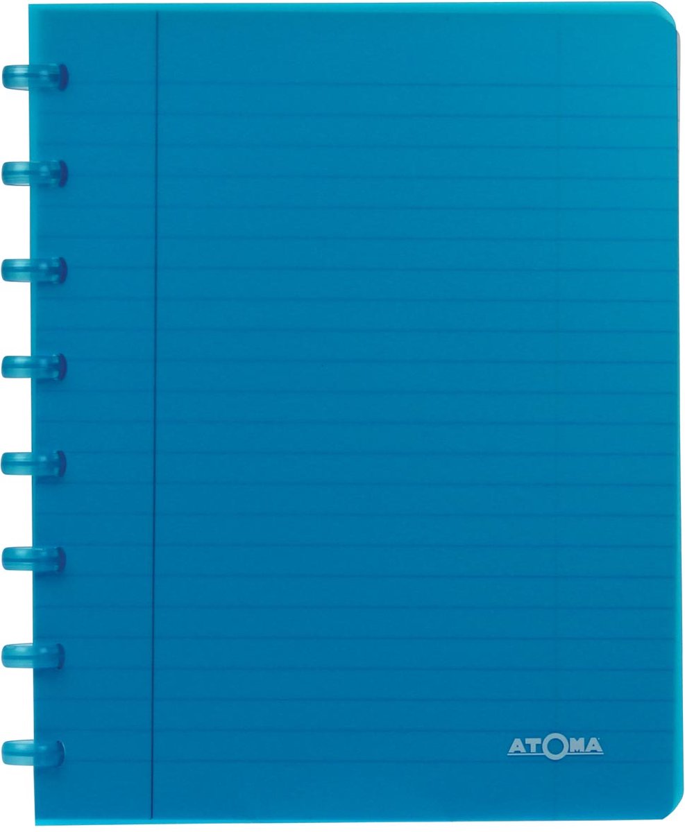 Atoma Notizbuch A5, trendige Größe 16,5 x 21 cm, liniert 8 mm