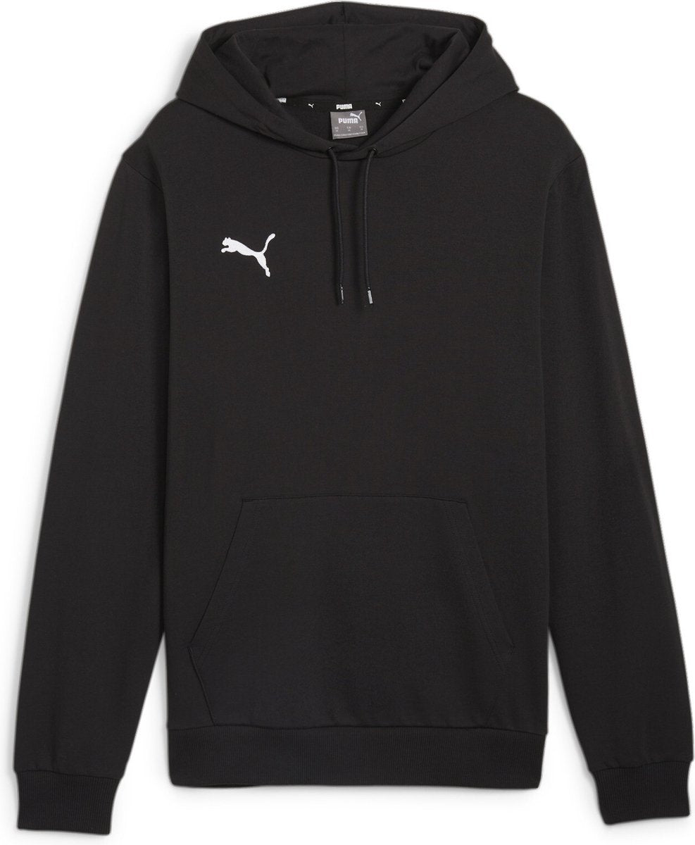 Puma Teamgoal Casuals Hoody Herren-Sportpullover – Schwarz-Weiß
