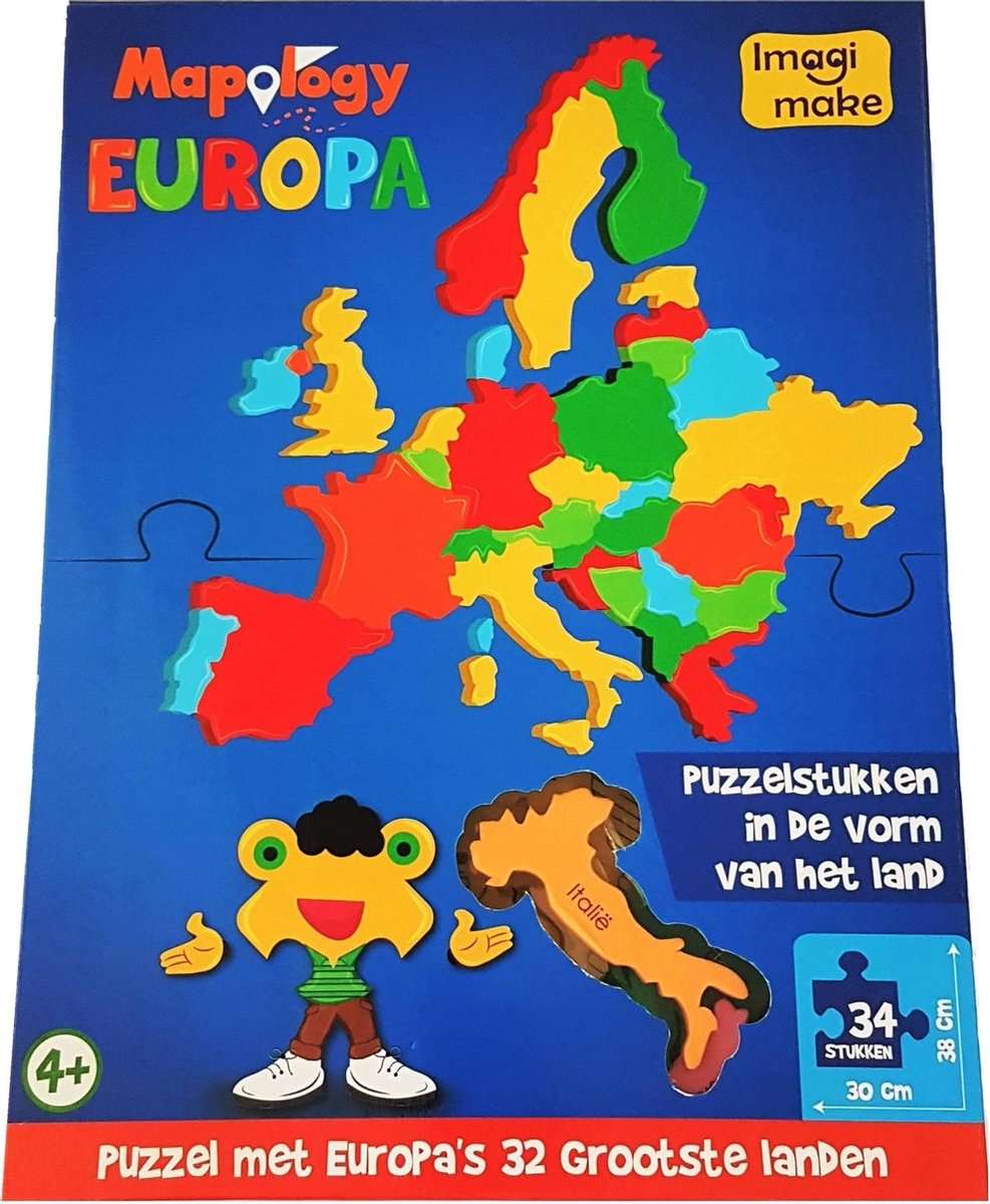 Imagimake Schaumstoffpuzzle mit den größten Ländern Europas