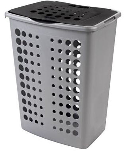 Curver Curver Victor Wäschereikorb mit Deckel 60L Anthrazit