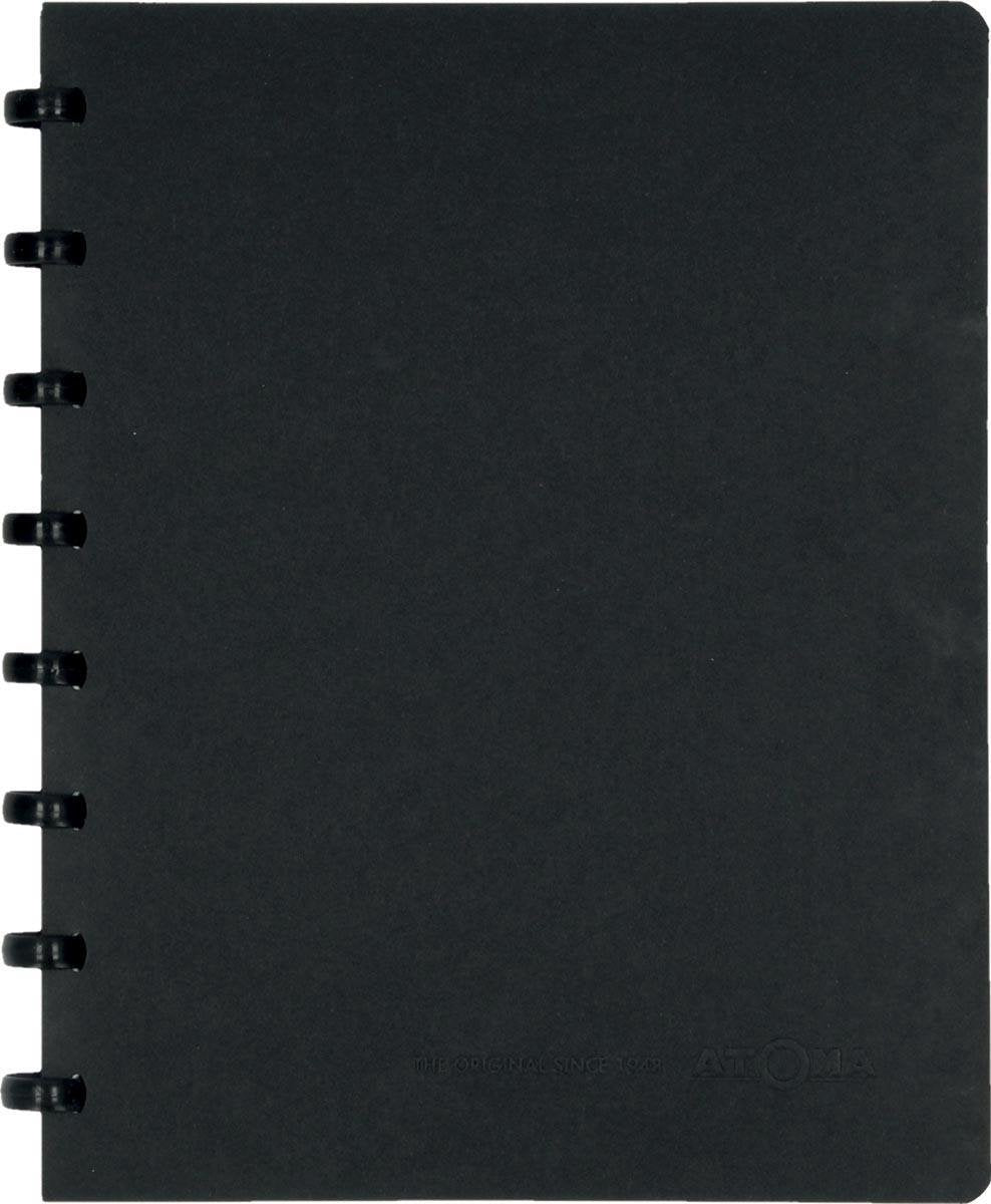 Atoma - Besprechungsbuch - A5-Format - schwarz - kariert 5mm - 1 Stück