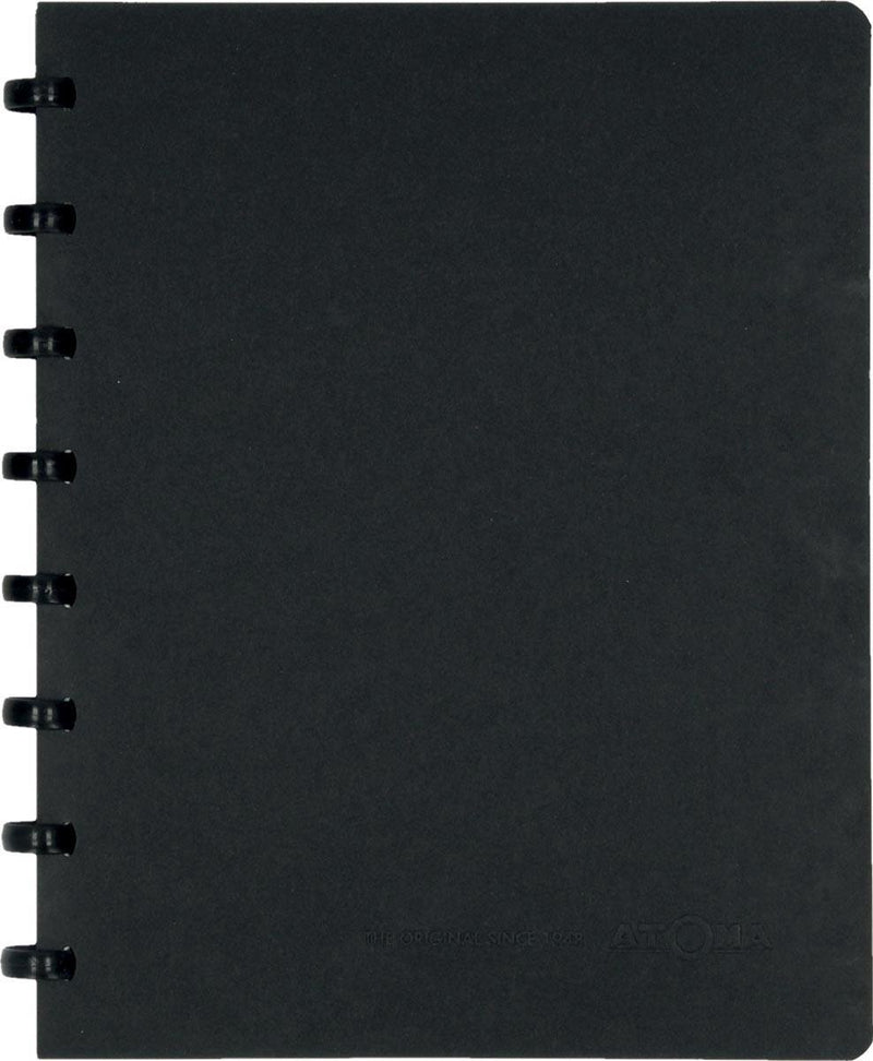 Atoma - Besprechungsbuch - A5-Format - schwarz - kariert 5mm - 1 Stück